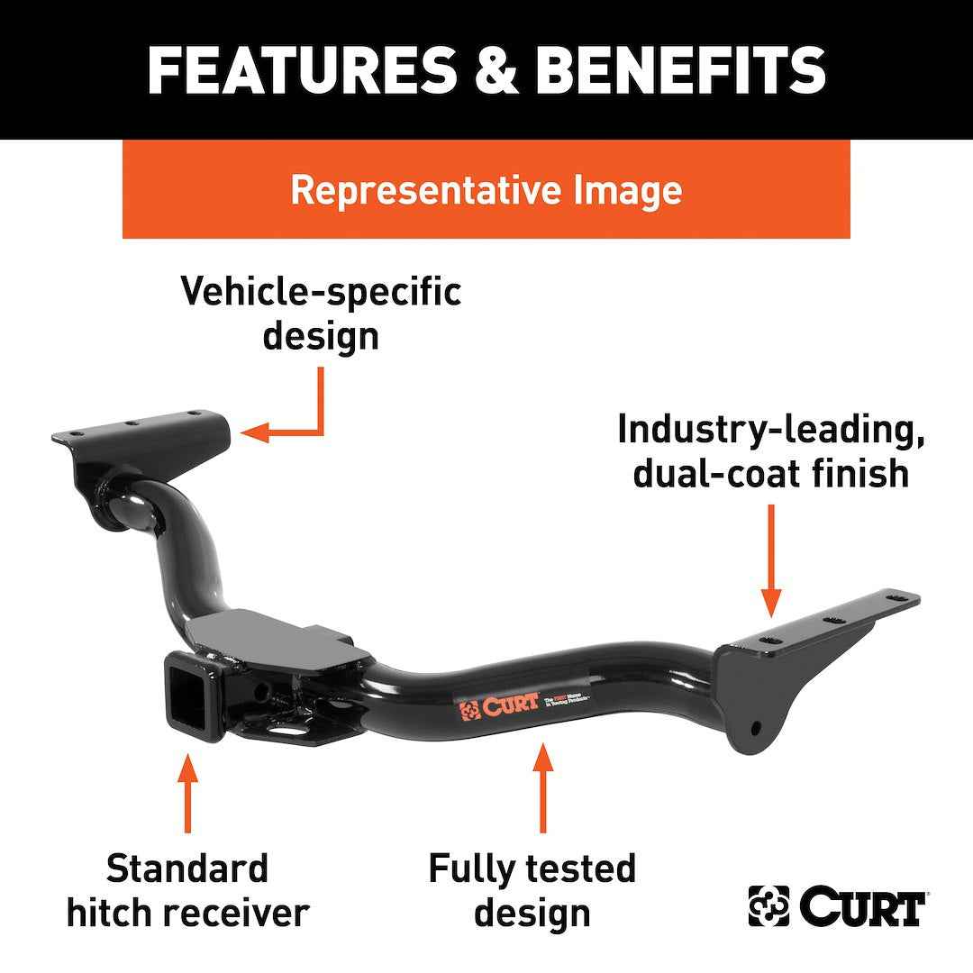 CURT Class 3 Hitch - Audi Q4 e-tron/Audi Q4 e-tron Sportback – 13492