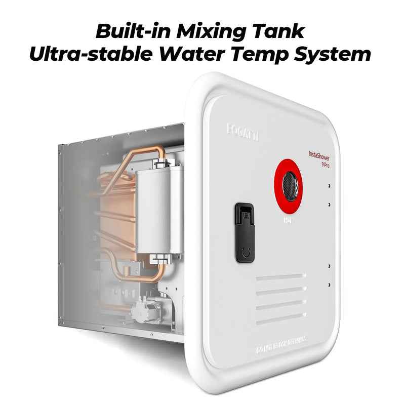 Fogatti FS10B1S InstaShower 3.6 GPM LP Tankless RV Hot Water Heater, On-Demand – image 6