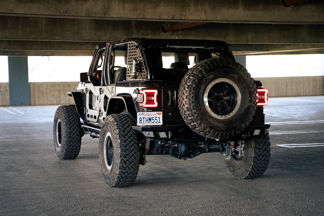 DV8 Offroad FDJL-07 Slim Flat Fender Flares