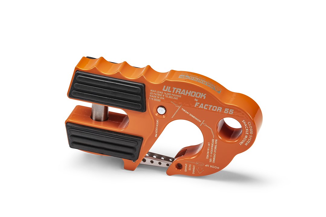 Factor 55 00250-07 Ultrahook Winch Hook in Orange