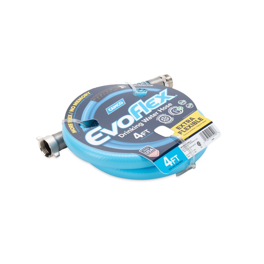 Camco Evoflex 4 Feet 100 PSI Fresh Water Hose (22590) – Length: 4 Feet