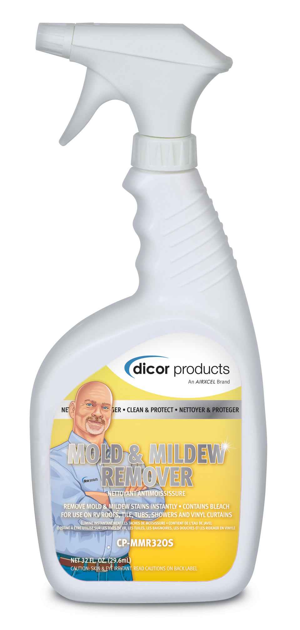 Dicor Corp. CPMMR320S Mold and Mildew Remover, 32-oz Spray