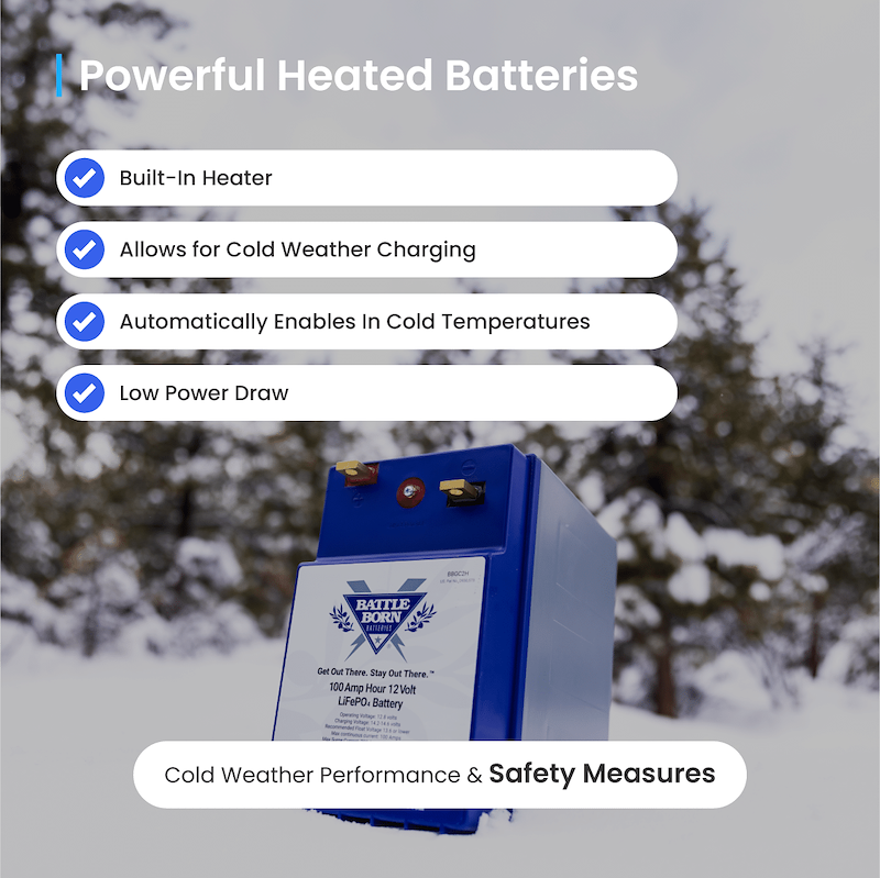 Battle Born Batteries BBGC2H Battle Born Lithium Deep Cycle Battery Group GC2 12V 100Ah – image 6