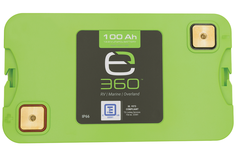 Expion 360 EX-G27-100C RV Marine Lithium Battery Expion360 Group 27 100Ah 12.8V – image 2