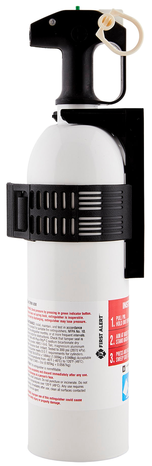 BRK Electronics AUTOMAR10 First Alert Marine Fire Extinguisher 2.5 lb UL Rated 10-B:C – image 3