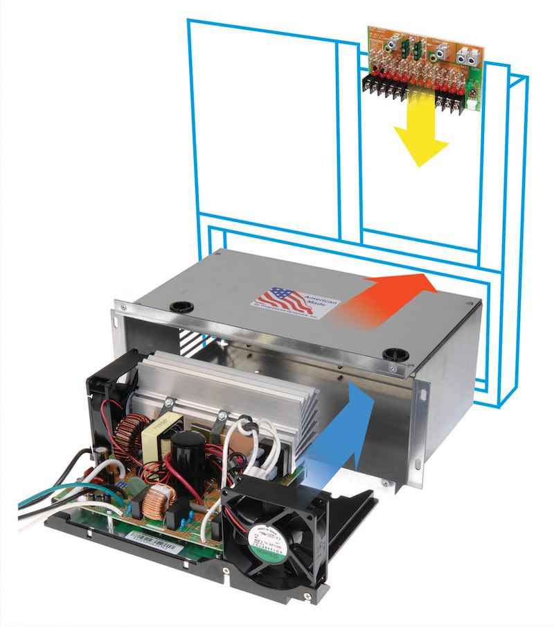 Progressive Dynamics PD4655V Inteli-Power 4600 Series RV Power Converter , 55 Amp with – image 2