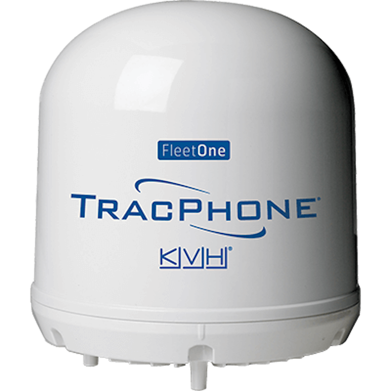 KVH 01-0398 TracPhone Fleet One Marine Satellite Telephone System – image 1