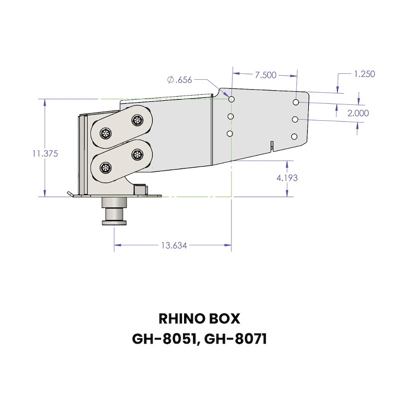 Gen-Y Hitch GH-8071 Fifth Wheel Trailer Hitch Pin Box , Gen-Y Hitch Torsion Flex Rhino – image 6