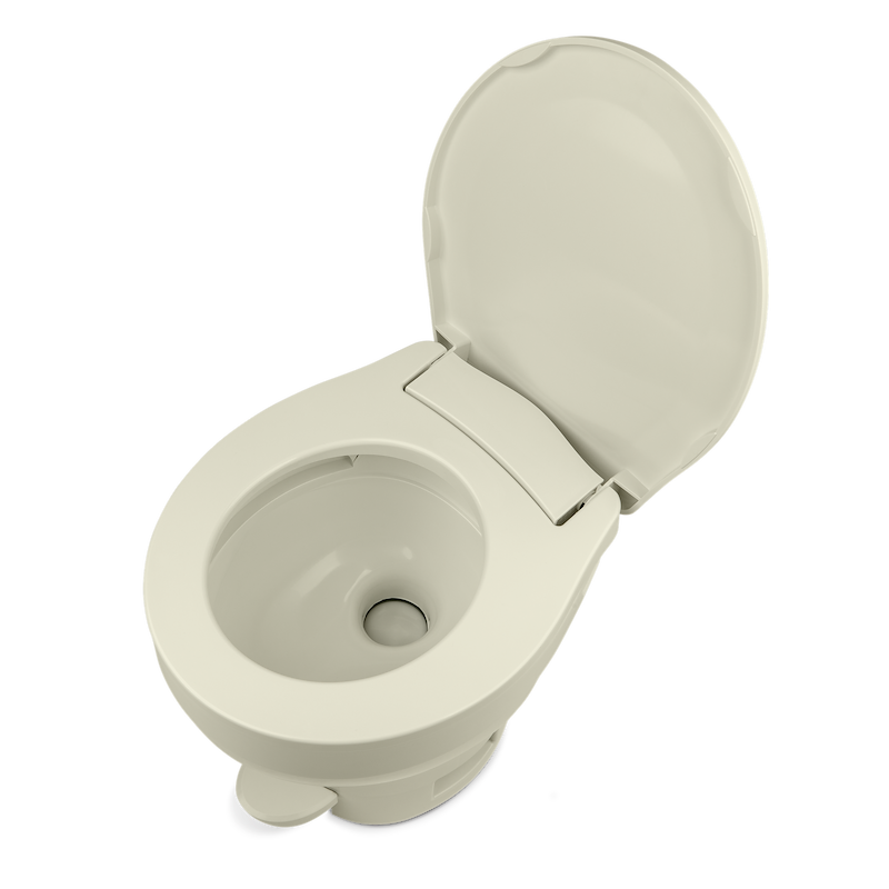 Thetford 31836 Aqua-Magic VI High Profile RV Toilet, Pedal Flush, Parchment – image 1