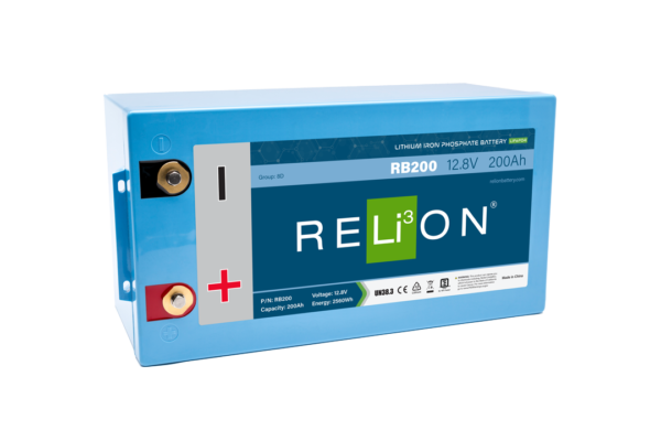 Relion Battery RB200 RELiON Legacy Series Lithium Battery Group 8D 12V 200Ah Marine Deep – image 3