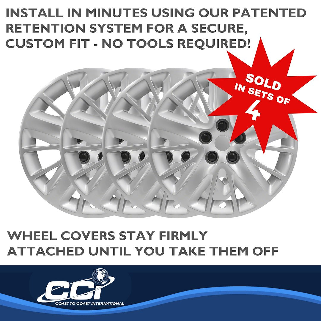 Coast To Coast 47218S Impala 18-Inch Painted Wheel Trim Set - image 4