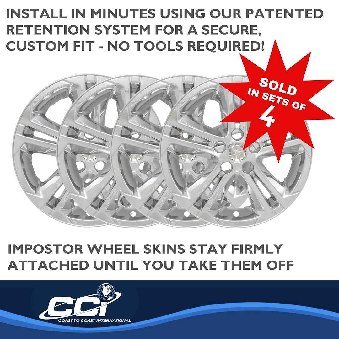 Coast To Coast IMP412XN Cruze 16-Inch Chrome Impostor Skins