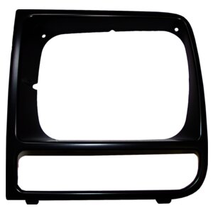 Crown Automotive 55055137 Left Headlamp Trim Bezel, Matte Black - image 3