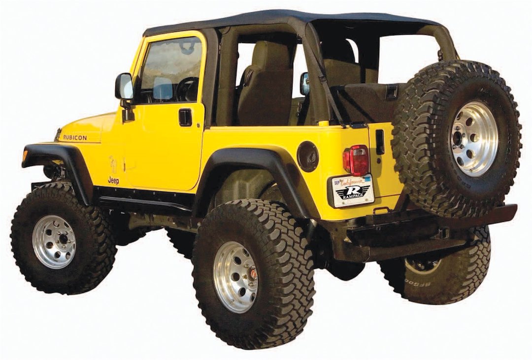 Rampage 109535 Bowless Frameless Soft-Top Set