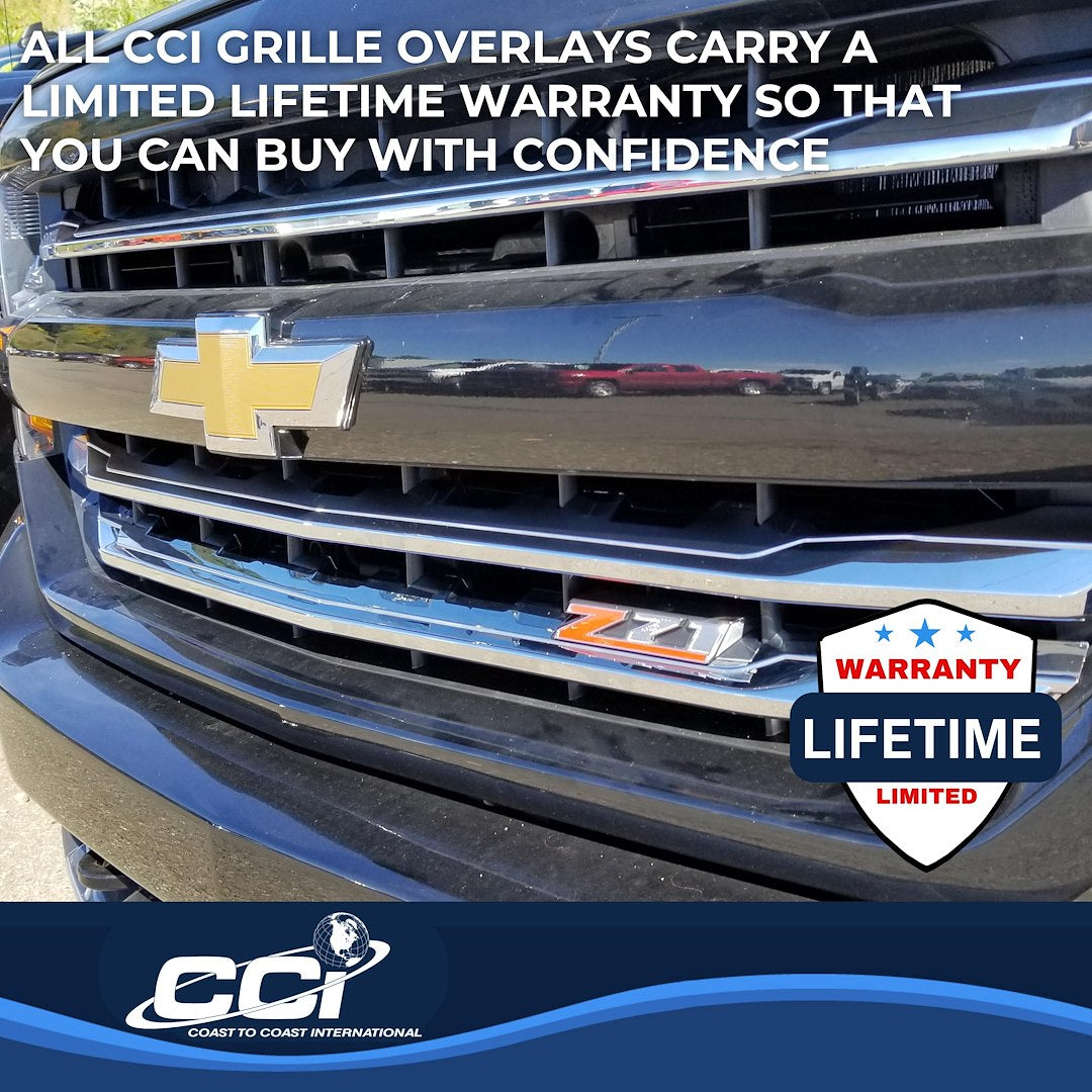 Coast To Coast GI158 Silverado Chrome Bar-Style Grille Trim - image 3