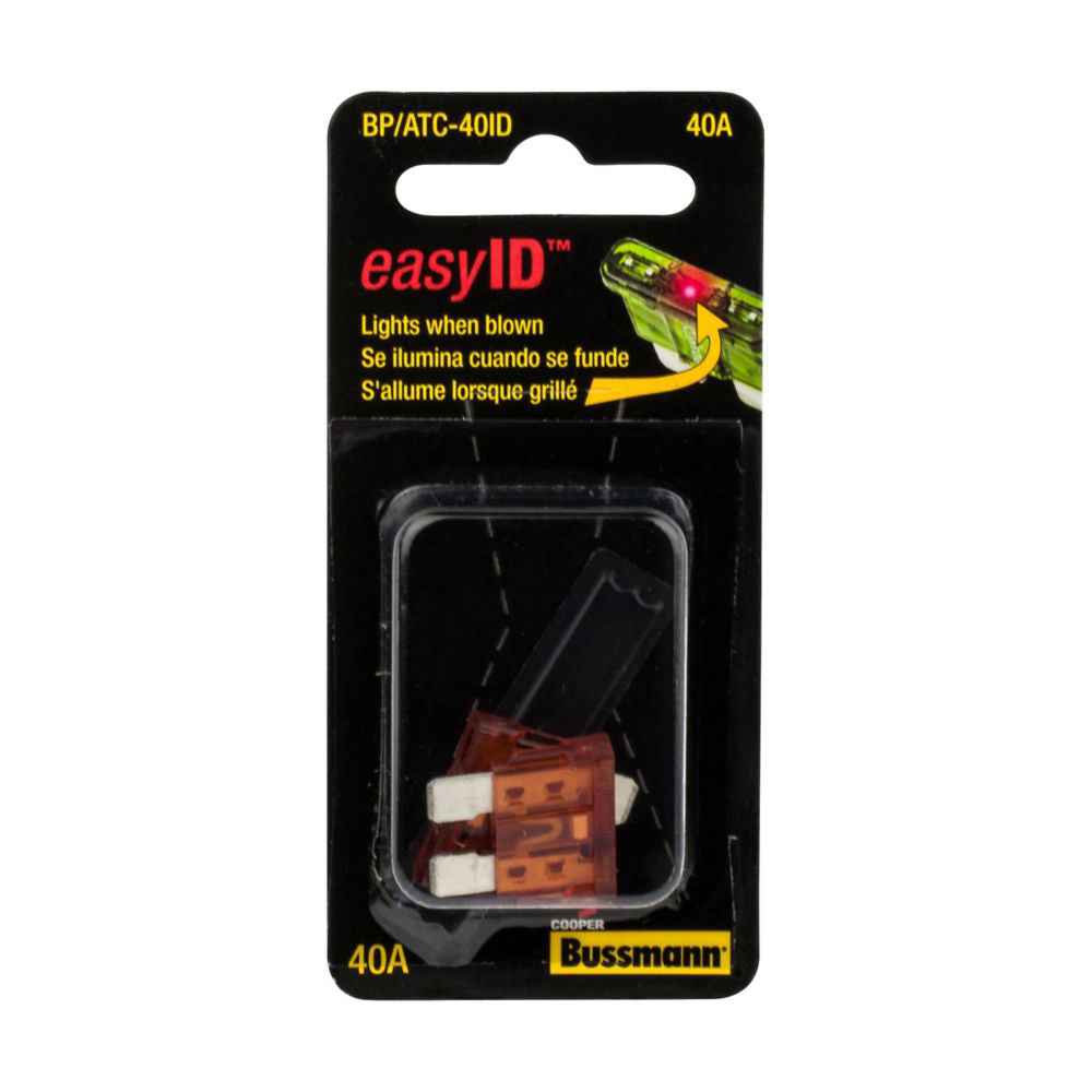 Bussman BPATC40ID 40A easyID ATC Blade Fuses