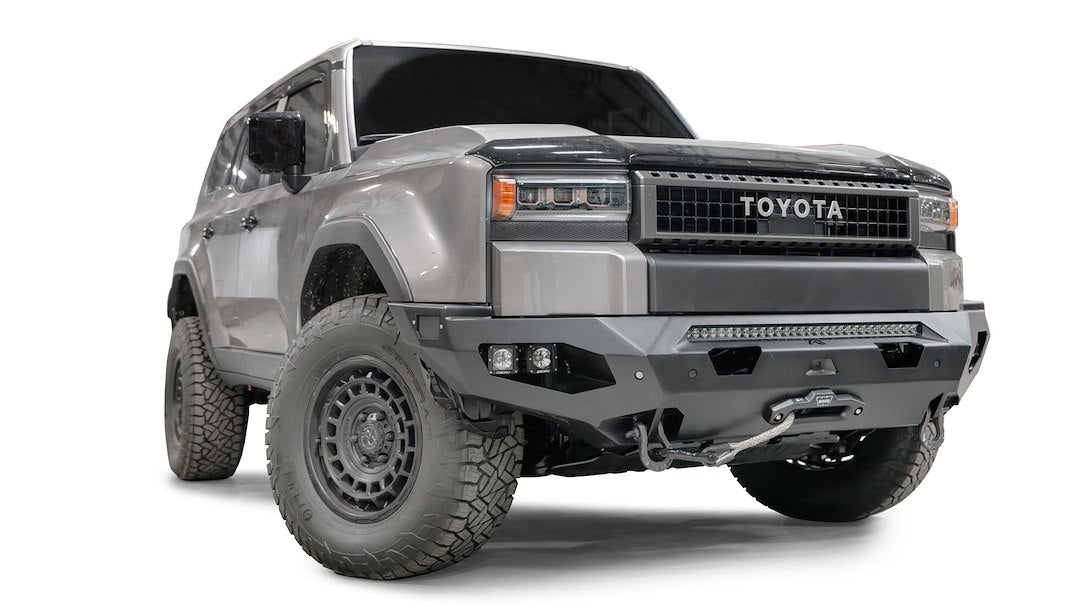 Fab Fours TL24-X6751-1 Matrix Slim-Fit Winch/Lighting Bumper