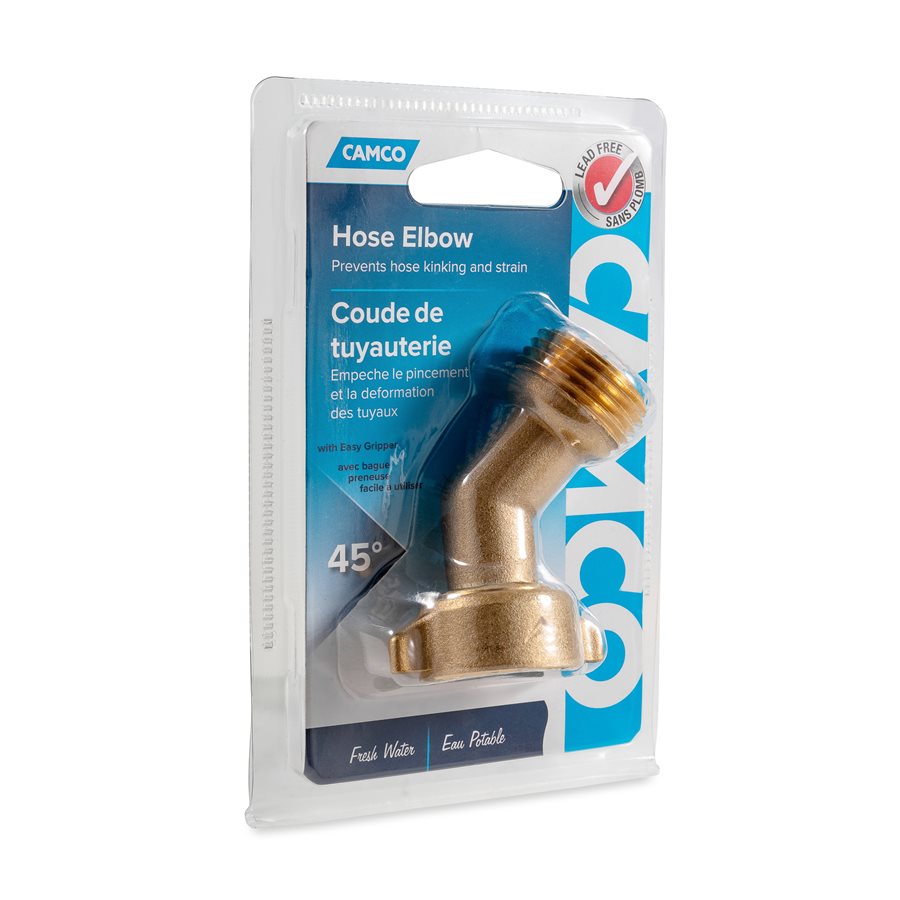 Camco Fresh Water Hose Connector (22605) – End Size1: 3/4 Inch Fpt