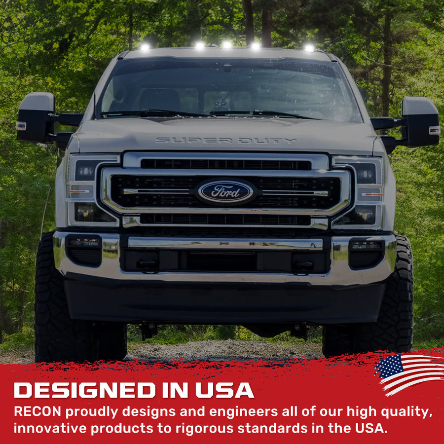 Recon 264342clhpwh Heavy-Duty OLED Cab-Roof Lights