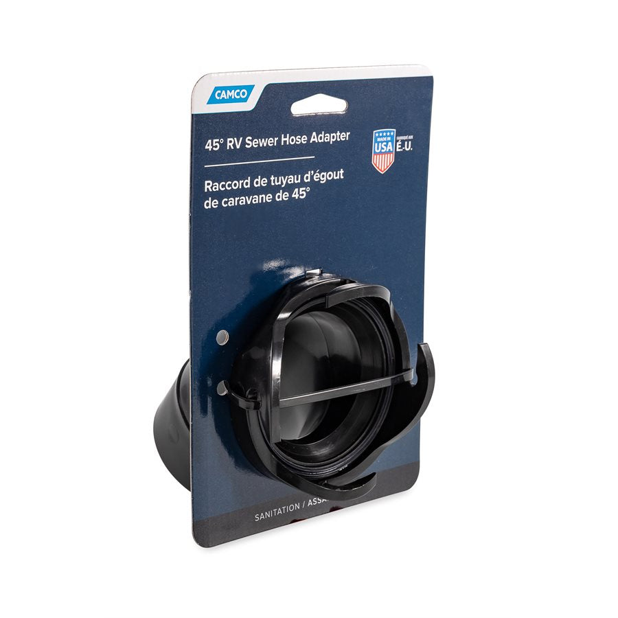 Camco 45 Degree Adapter Connecting Sewer Hose to RV Sewer (39403)