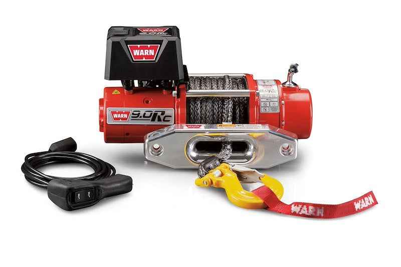 Warn 71550 9.0Rc 9,000 lb Vehicle Recovery Winch, 50' Synthetic Rope & Hawse Fairlead – image 3