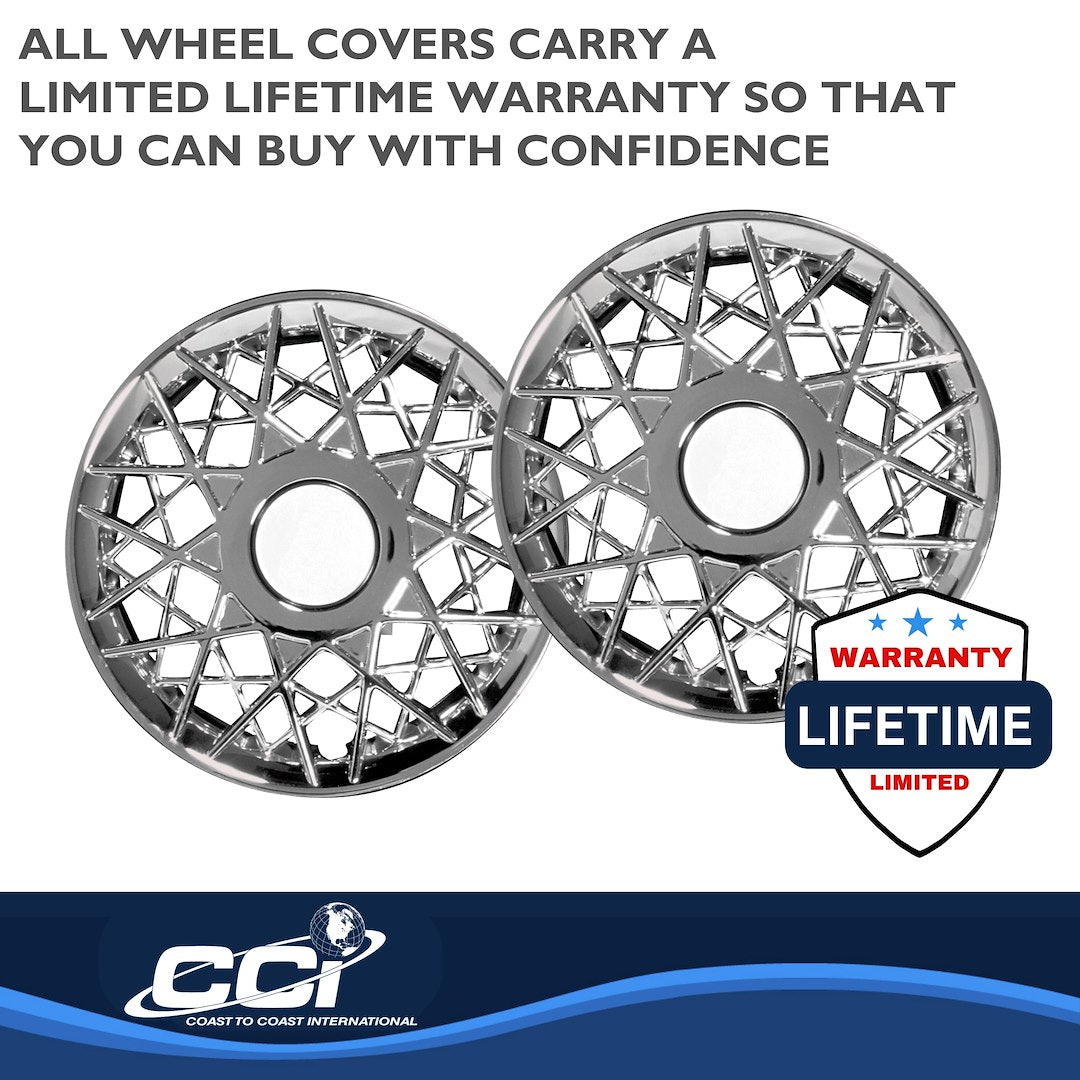 Coast To Coast 15016CN Lace-Spoke Wheel Covers for Crown Victoria - image 3