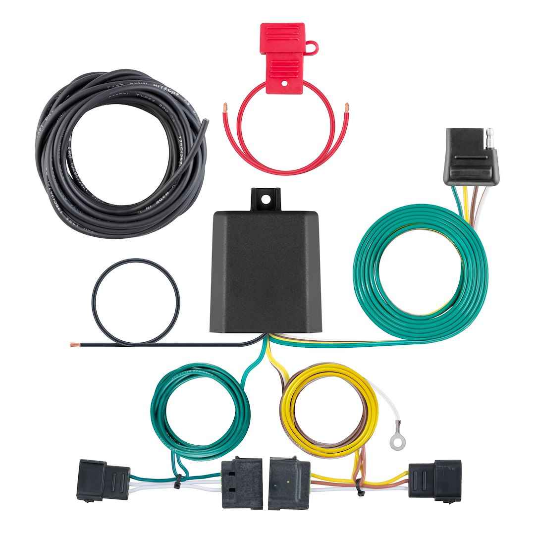CURT Custom 4-Way Flat Wiring - Ford Freestar/Ford Edge – 56329