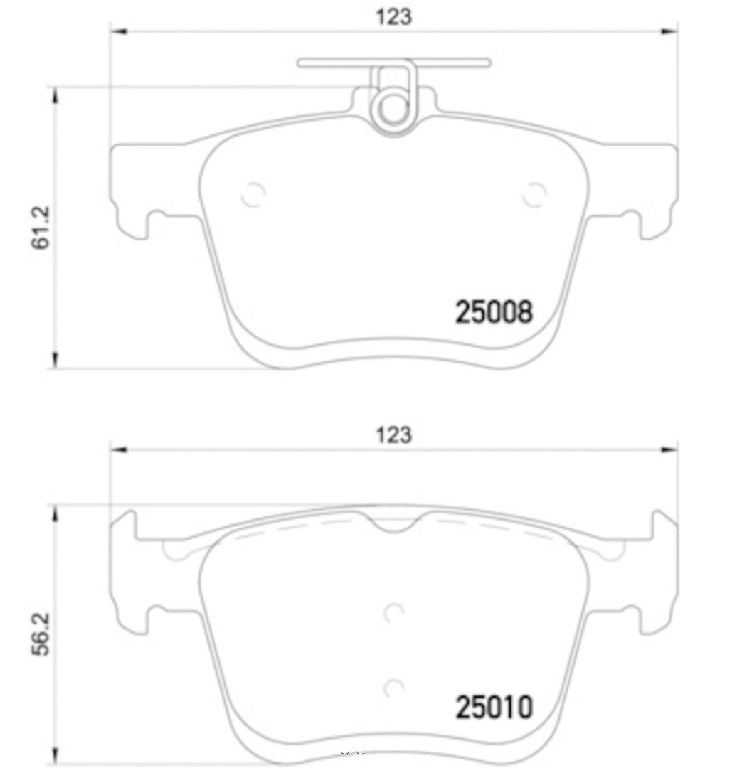 Hella Pagid 355020271 Disc-Brake Friction Pad