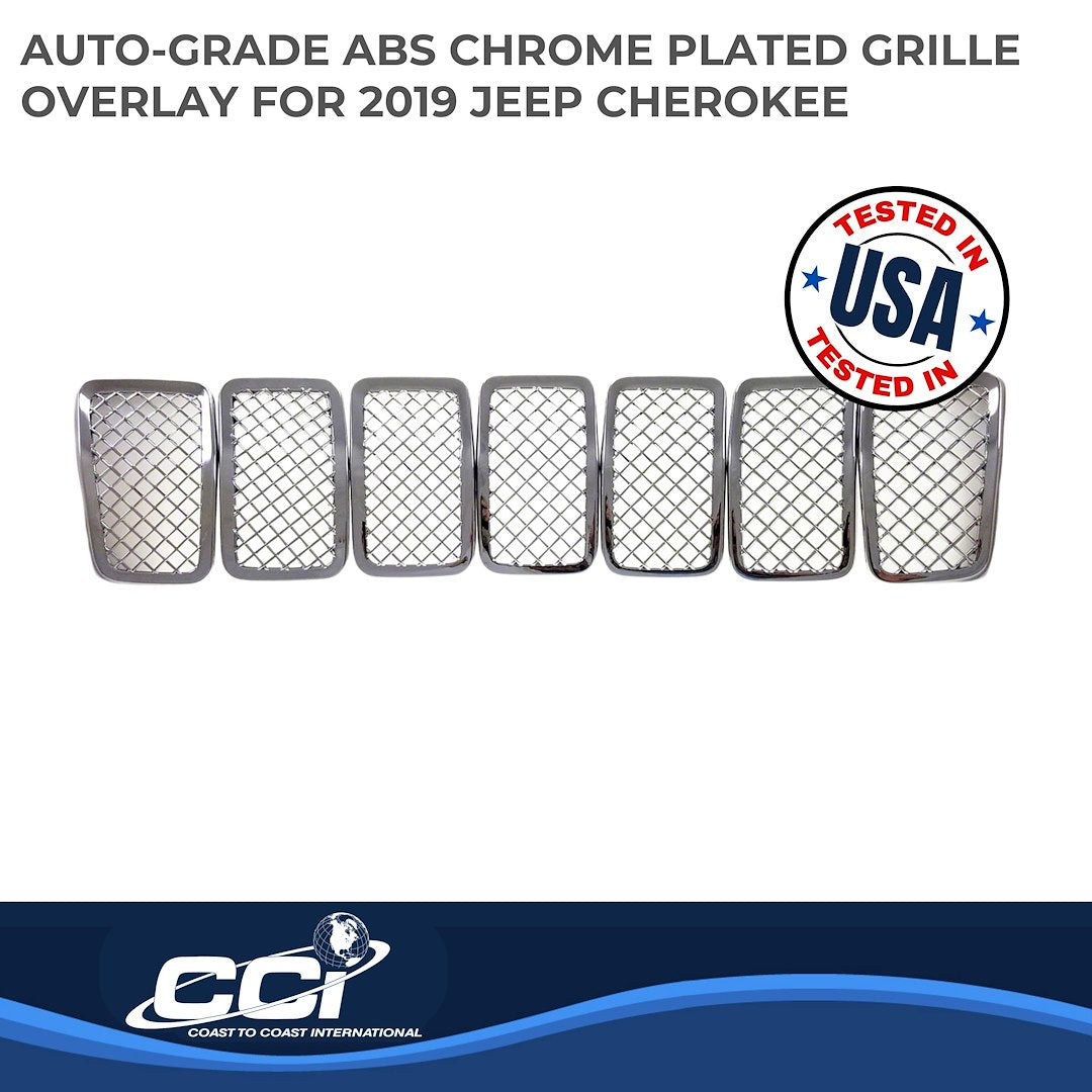 Coast To Coast GI485 Cherokee Rectangular Chrome Mesh Trim - image 2
