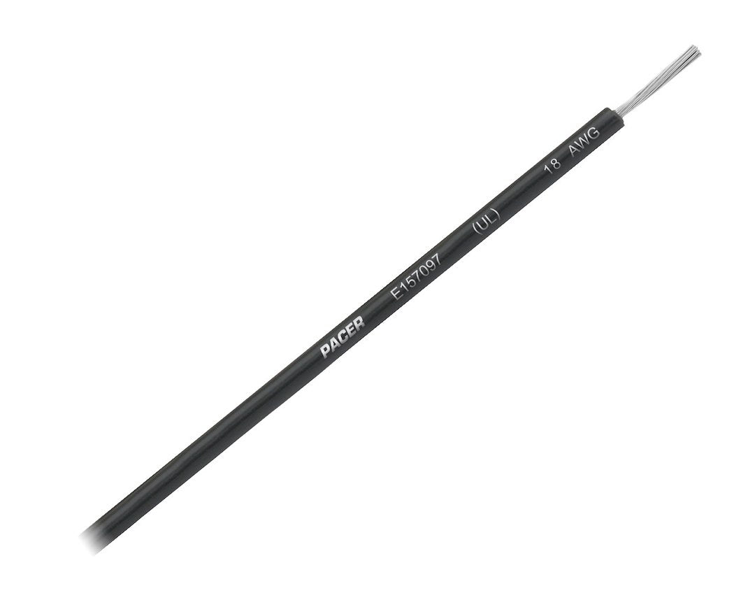 Pacer Marine Wul18bk-100 Insulated Primary Wiring
