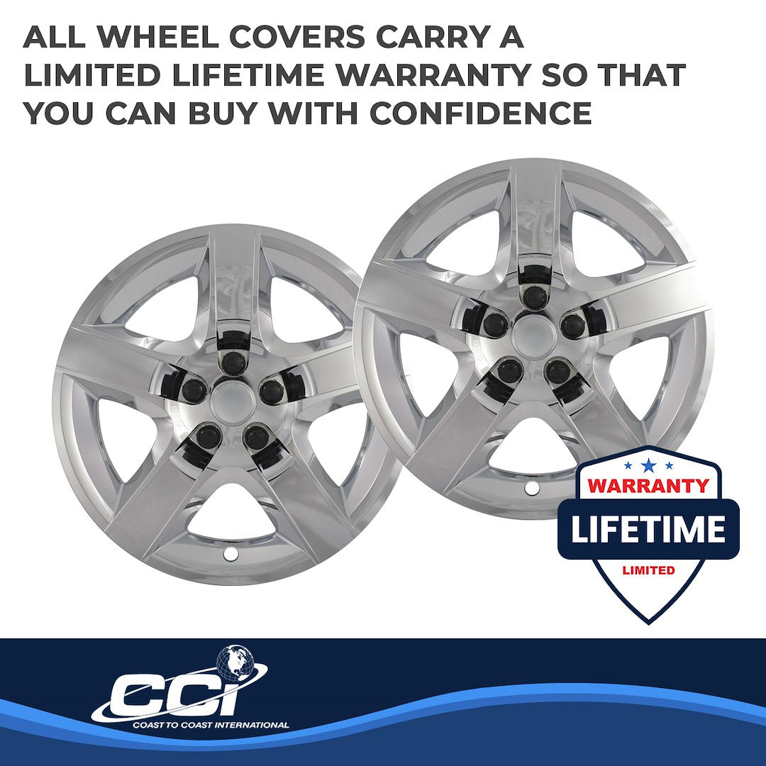 Coast To Coast 43517C Five-Spoke Wheel-Cover Set for Malibu - image 3