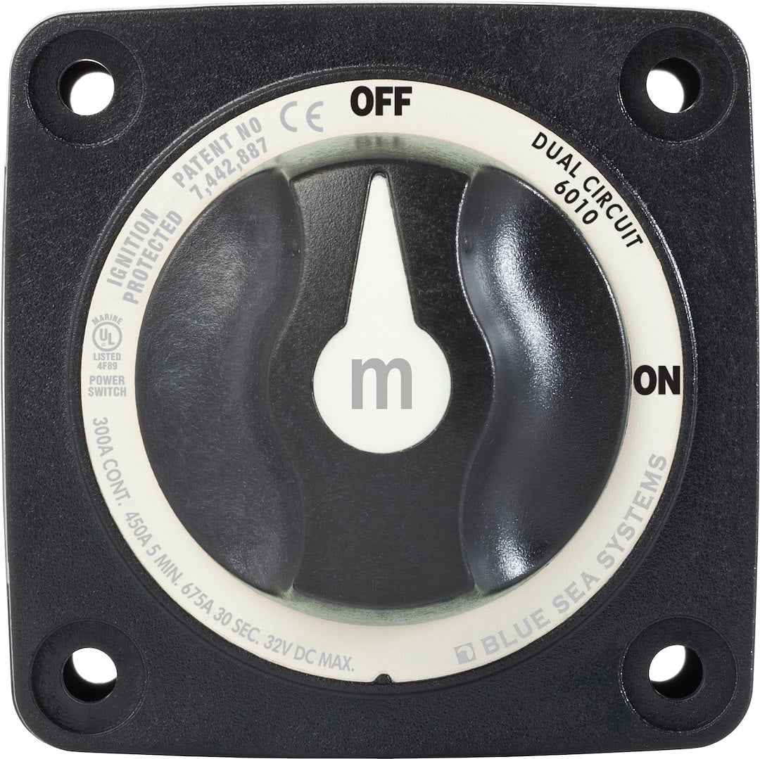 Blue Sea 2-Position Battery Selector Switch - 32V – 6010200-BSS