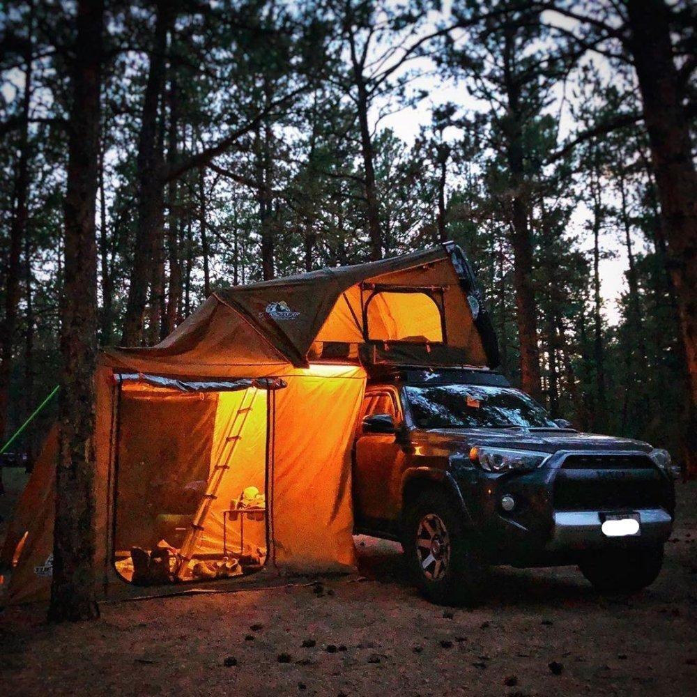 Tuff Stuff Overland TS-RTT-CS-BK Alpha Four-Adult Side-Opening Rooftop Tent - image 8