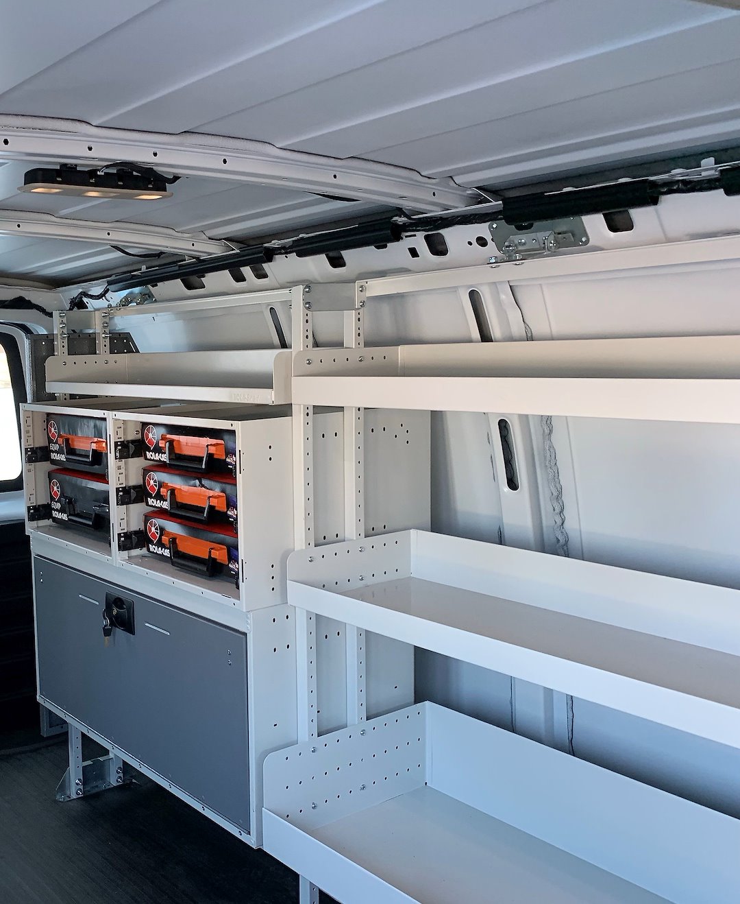 Rolacase Rcsk2/C Van Parts-Storage Cabinet