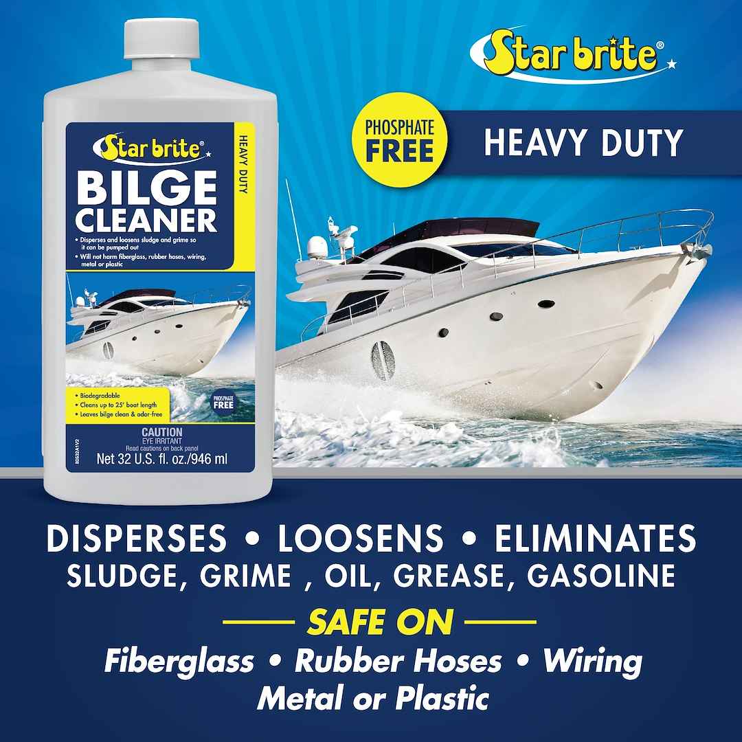 Star Brite 080532PW Biodegradable Bilge Cleaner, 32-Ounce