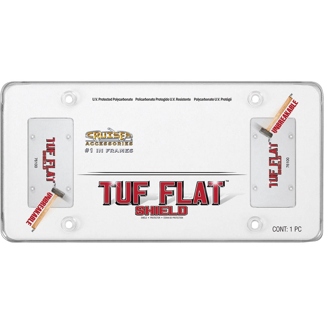 Cruiser License Plate Cover (76100) – Material: Polycarbonate
