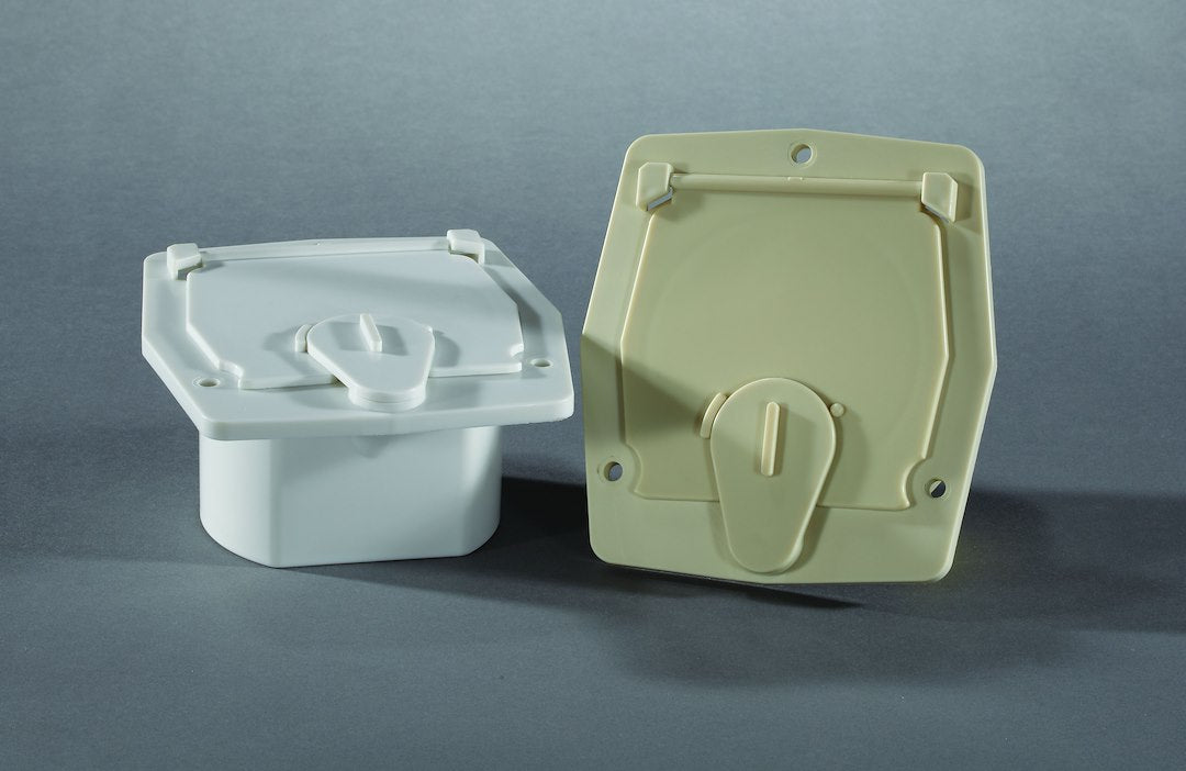 RV Designer Electrical Cord Hatch (B142) – Length: 4.2 Inch