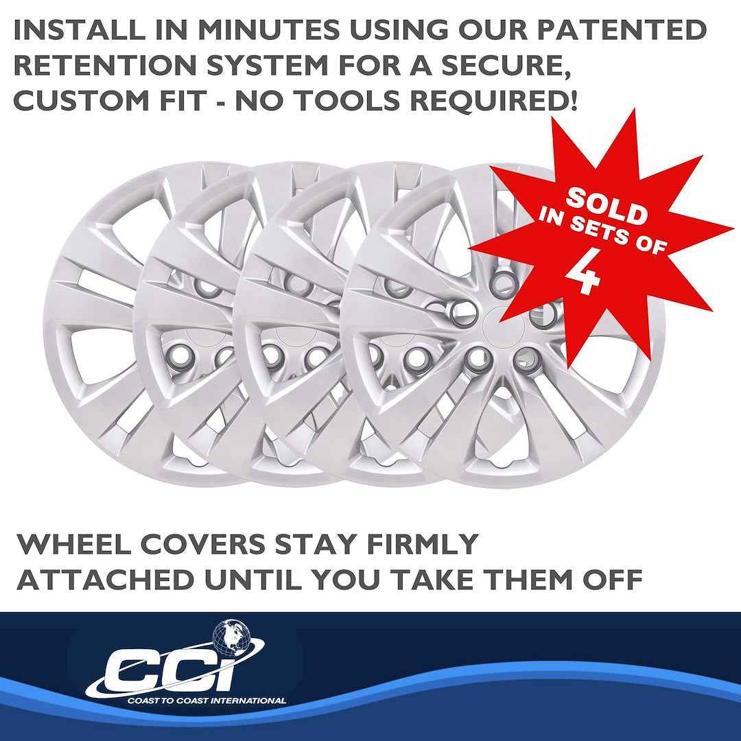 Coast To Coast 54816S Soul 16-Inch Silver Snap-On Set