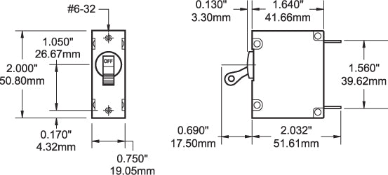Blue Sea 7218-Bss Circuit Breaker - image 2