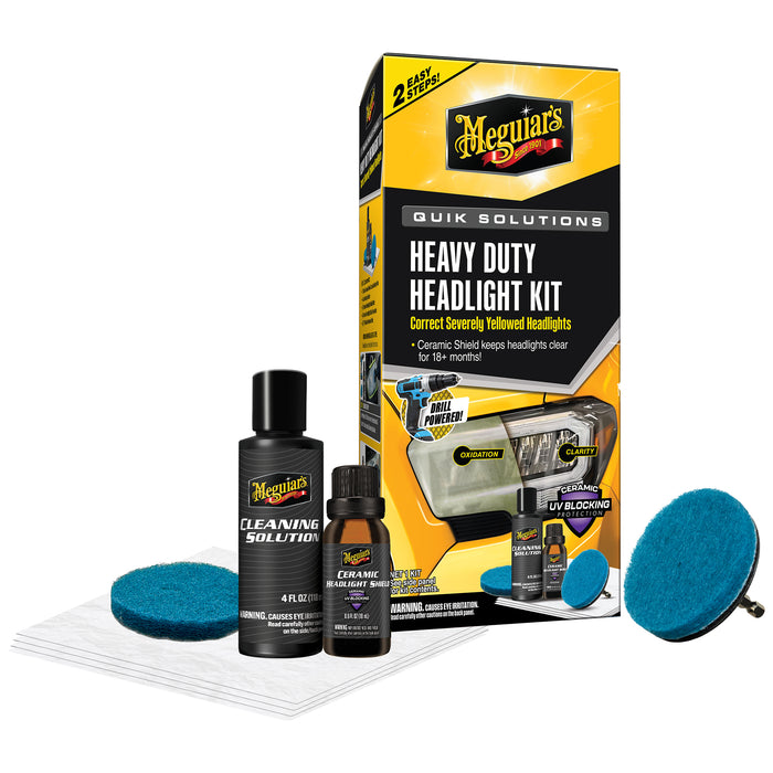 Meguiar's G55265 Quik Solutions Headlight Kit