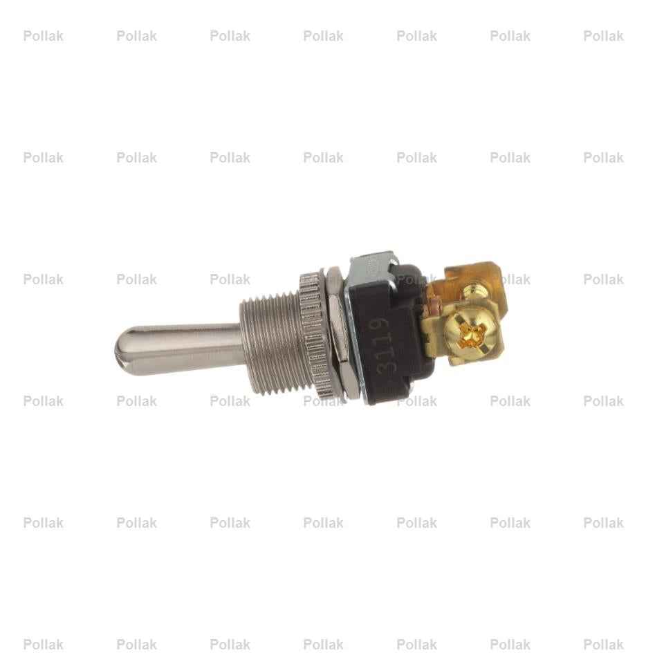 Pollak 34500V Compact Silver 20A SPST On/Off Toggle