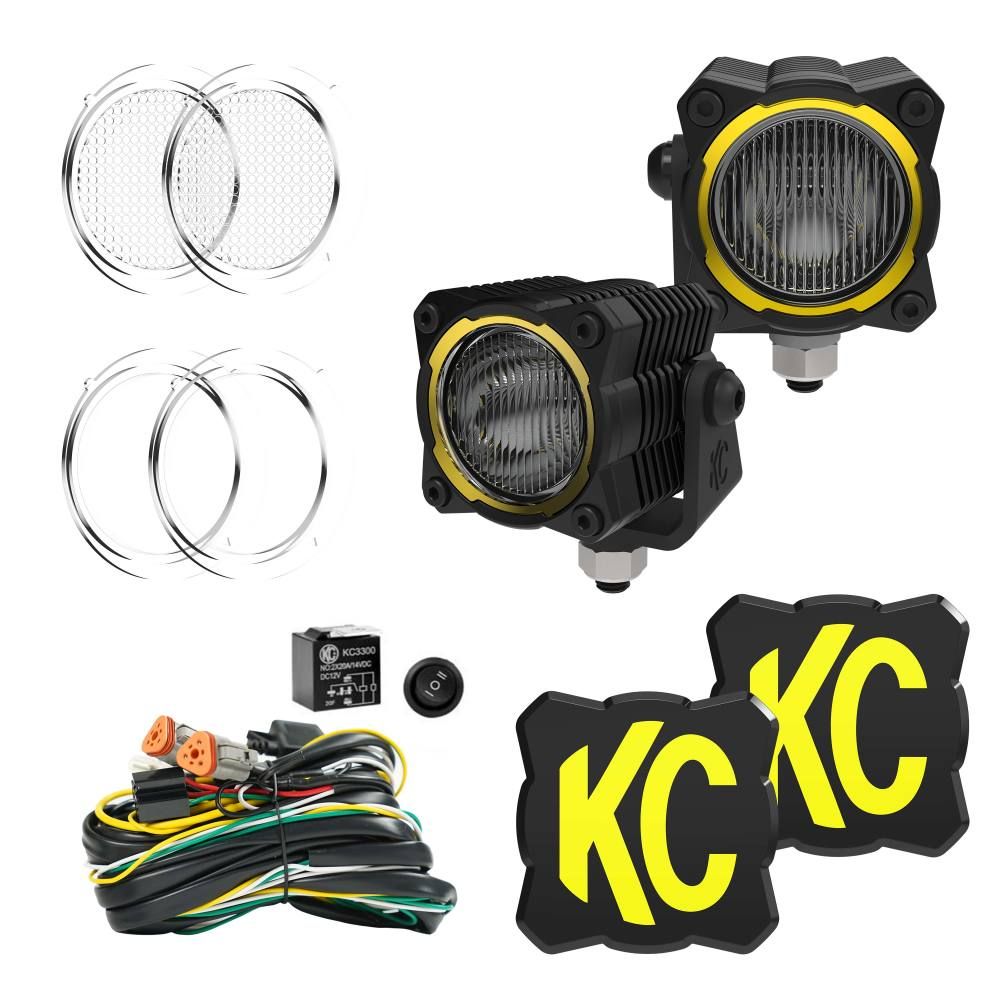 KC Hilites 0265 Flex Era 1 LED Driving/Fog Master Set