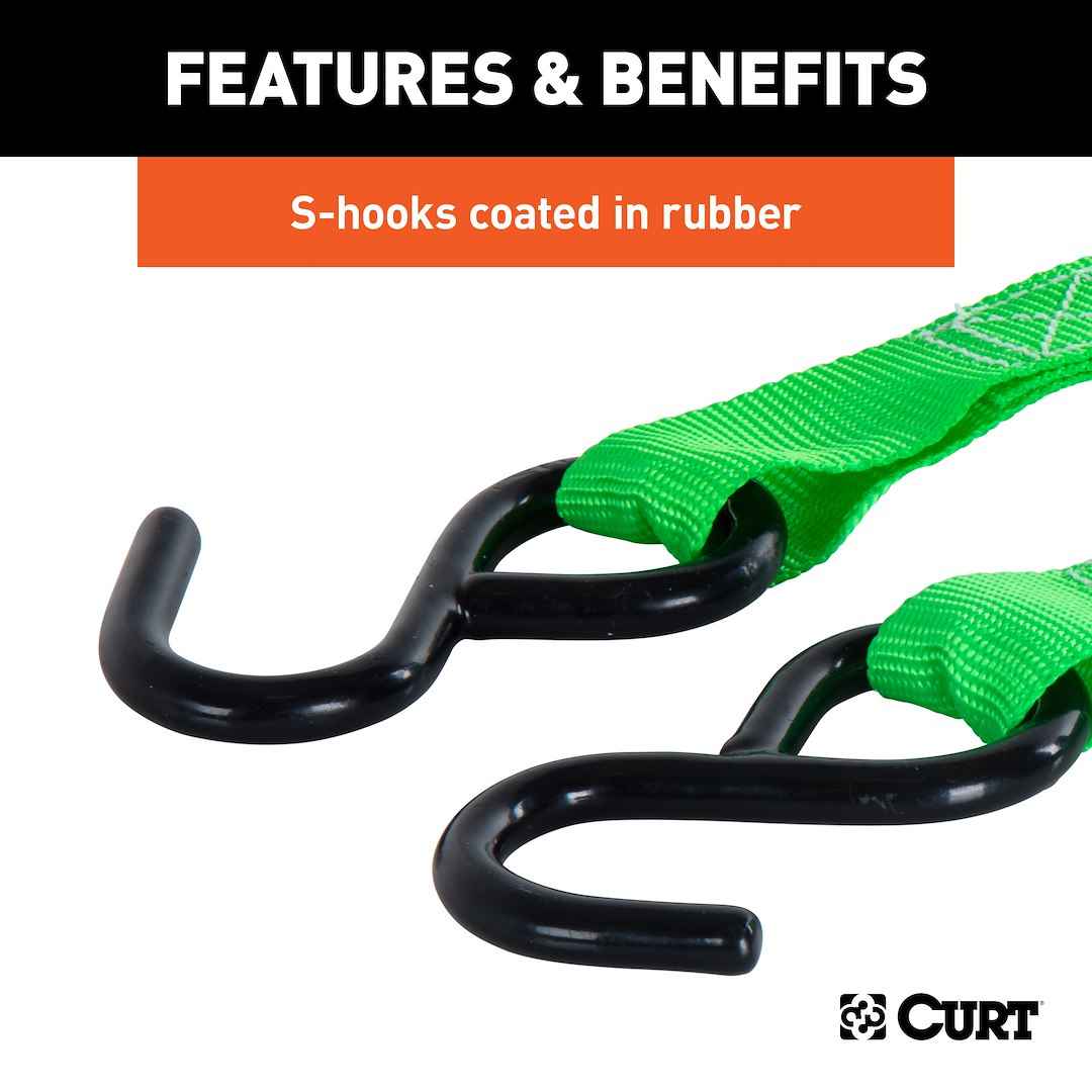 CURT Tie Down Strap - Cargo, 16 ft – 83016