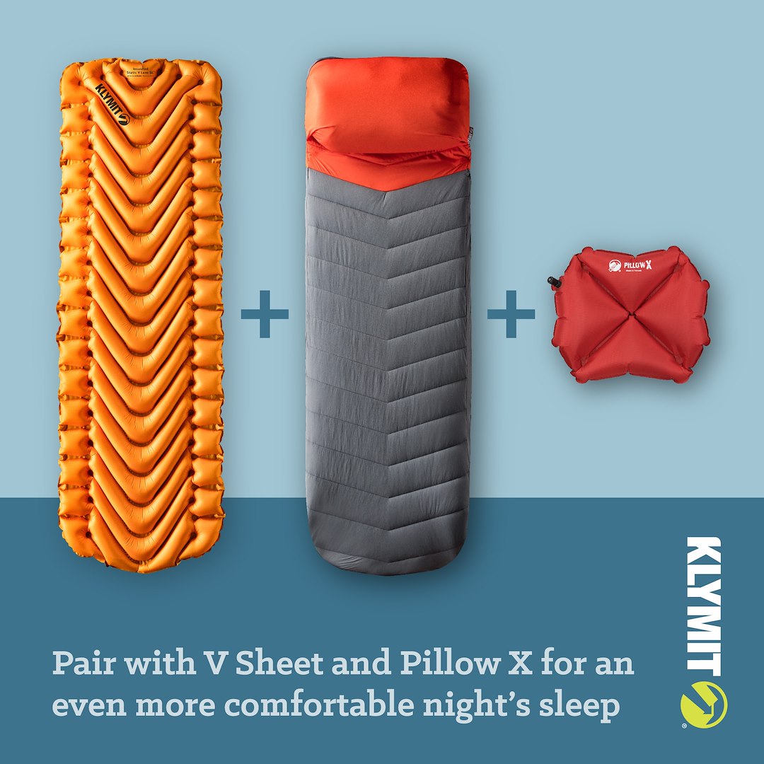 Klymit 06i2or03c Static-Series Sleeping Pad