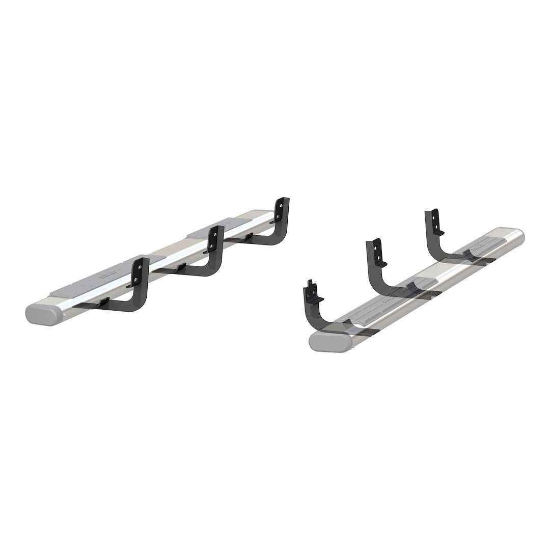 Aries 4523 6-Inch Oval Nerf Bar Rocker Bracket Kit