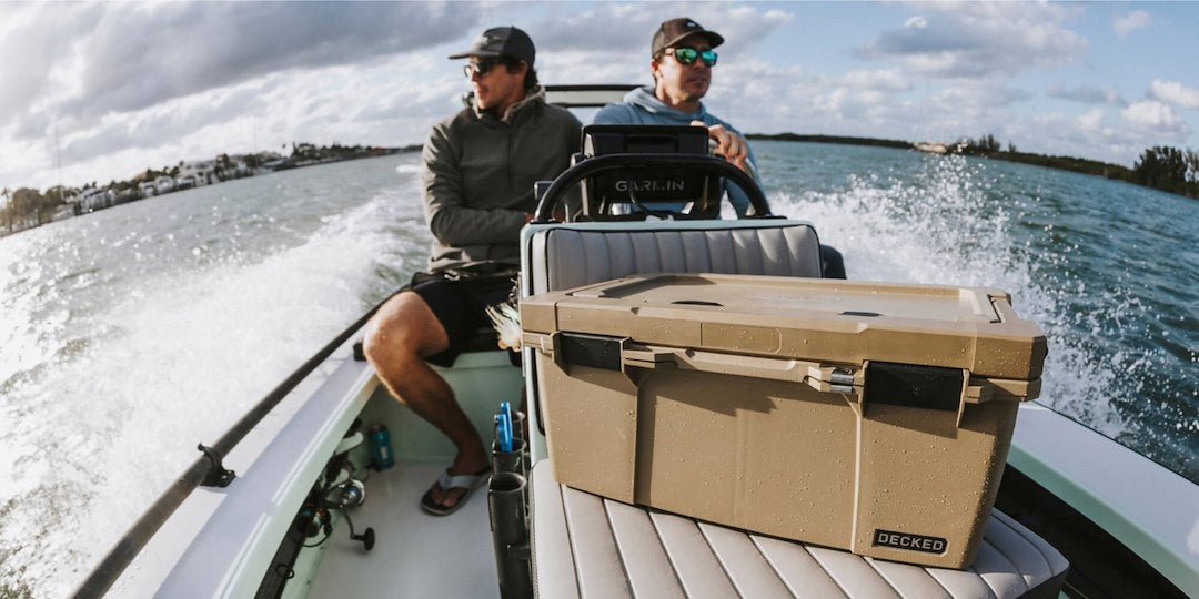 Decked A0010-SIXR-TAN Sixer 16 Portable Storage Box