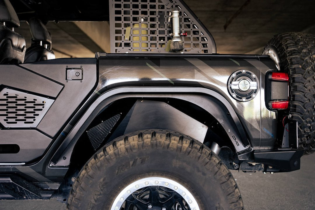 DV8 Offroad FDJL-07 Slim Flat Fender Flares