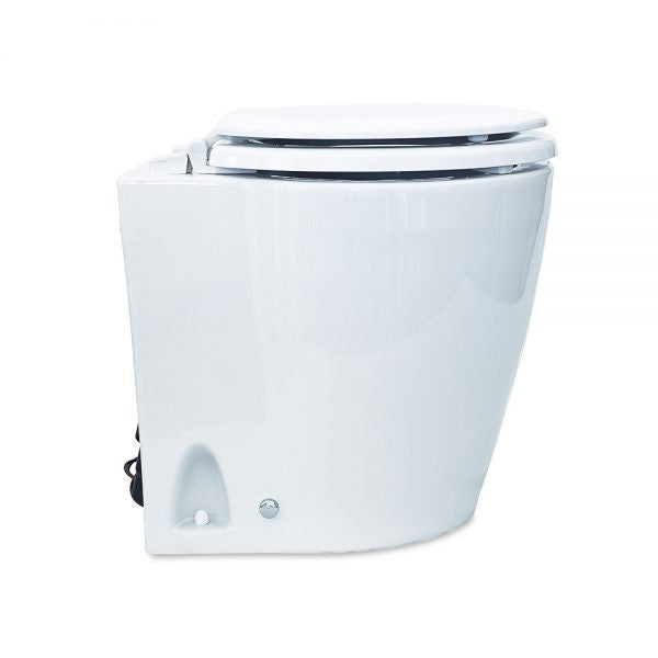 Albin 07-03-045 Silent 12V Round-Seat Marine Toilet - image 5