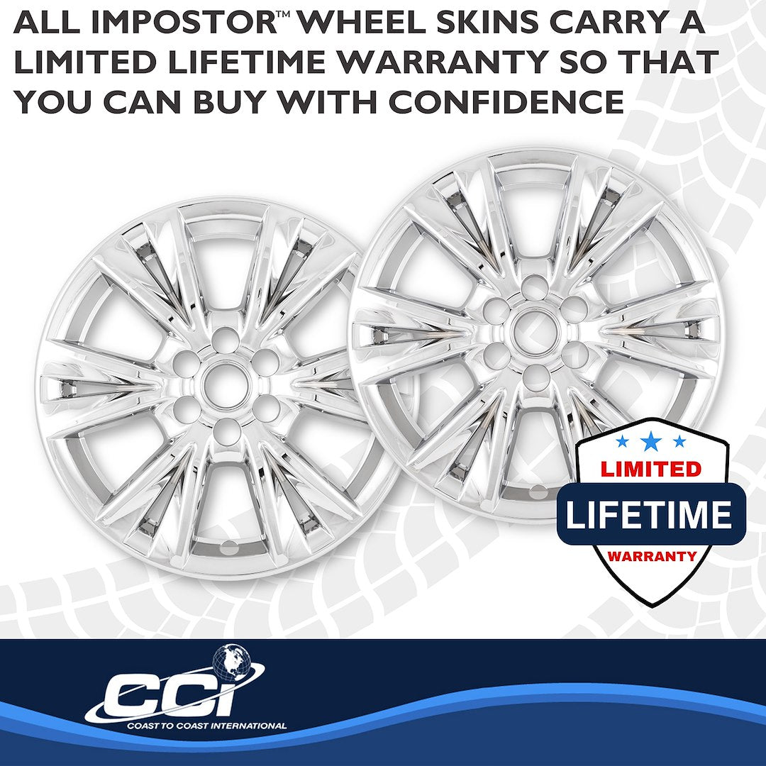 Coast To Coast IMP518X 18-Inch Chrome Impostor Overlays - image 5