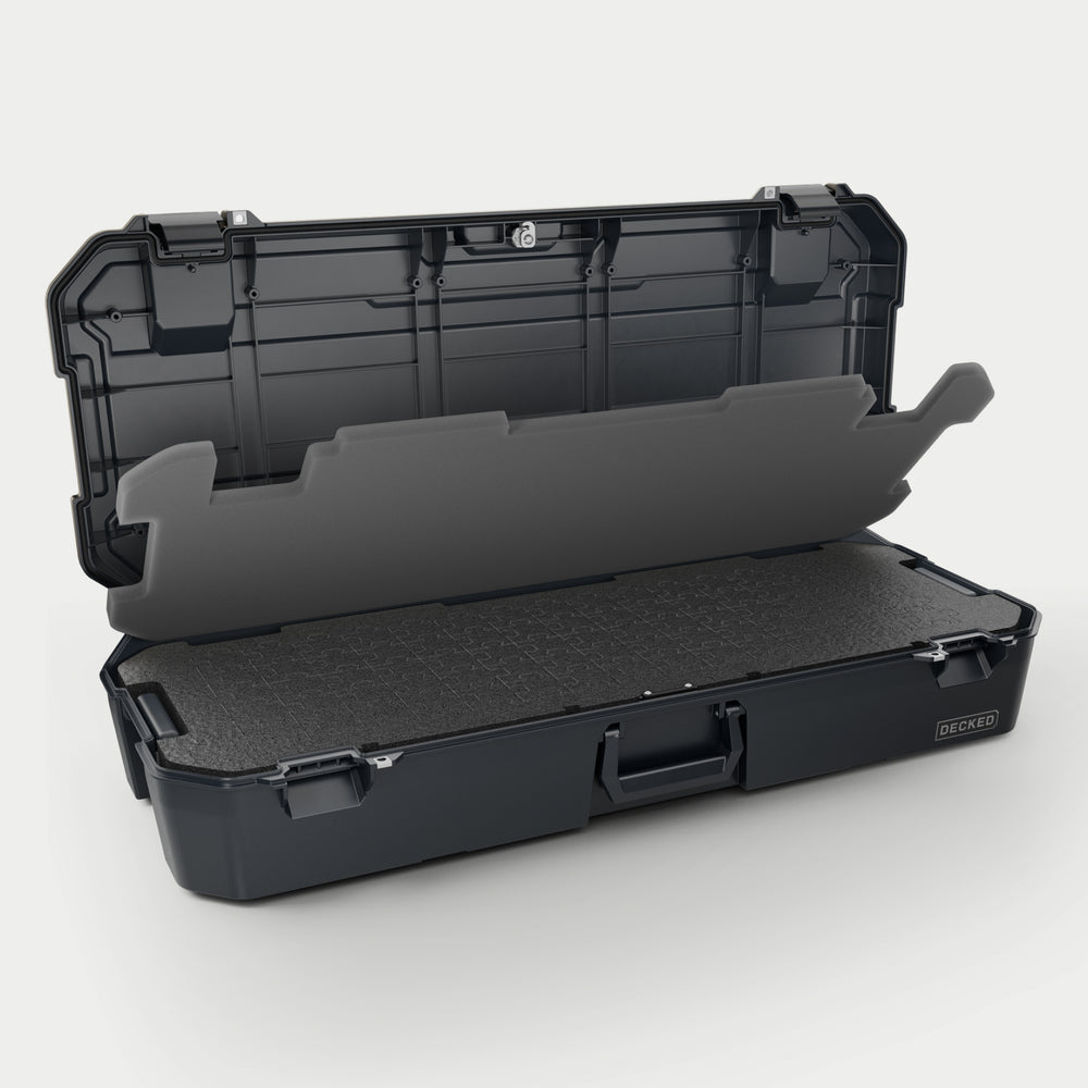 Decked A0031-MANF-BLK Honcho 80 Foam Storage Box